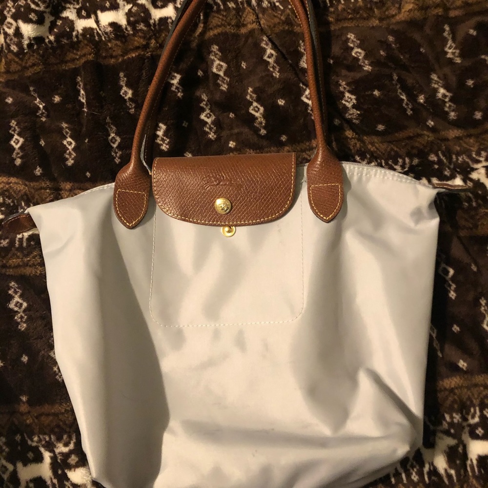 Longchamp grey bag